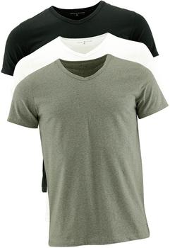 Tommy Hilfiger T-Shirts Premium Essentials 3er-Pack schwarz/grau/weiß (2S87903767-004)