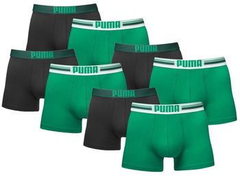 Puma 2-Pack Placed Logo Boxershorts green/grey (651003001-327)