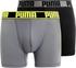 Puma Active Herren Boxershorts 2er Pack (906950) grey/yellow
