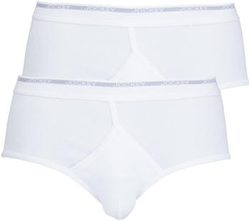 Jockey Modern Classic Y-Front Brief 2-Pack weiß (18500923-01)