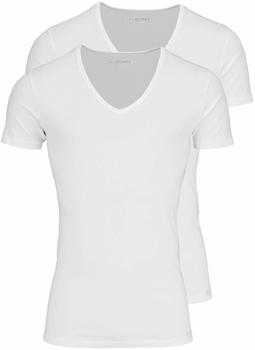 Jockey V-NECK Shirt 2-Pack weiß (25001823/100)