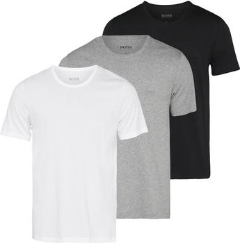 Hugo Boss Regular Fit T-Shirt 3er-Pack weiß/grey/black (50325388-999)