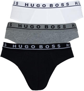 Hugo Boss Slip 3er-Pack weiß/grey/black (50325402-999)