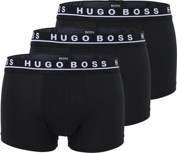 Hugo Boss 3-Pack Trunk CO/EL black (50325403-001)