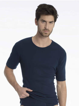 Calida Classic Cotton 1:1 T-Shirt blau (14310-883)