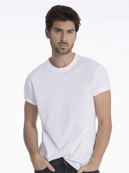 Calida Natural Benefit T-Shirt 2er-Pack weiß (14341-001)