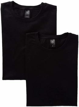 Calida Natural Benefit T-Shirt 2er-Pack schwarz (14341-992)