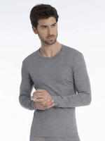 CALIDA Langarmshirt "Wool & Silk" w&auml;rmend, atmungsaktiv, Feinripp, Rundhals, weich