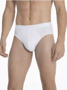 Calida Bodywear Calida Natural Benefit Slip 3er-Pack weiß (22441-001)