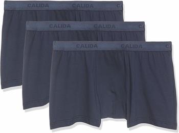 Calida Bodywear Calida 3-Pack Natural Benefit New Boxer blau (26341-509)