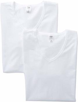 Calida Bodywear Calida Natural Benefit V-Shirt 2-Pack weiß (14241-001)