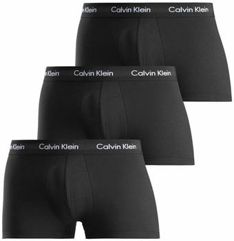Calvin Klein 3-Pack Low Rise Trunks - Cotton Stretch (U2664G-XWB)