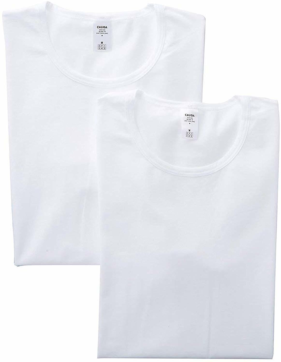 Calida Natural Benefit T-Shirt 2er-Pack weiß (14141-001) Test TOP Angebote  ab 30,27 € (Januar 2023)