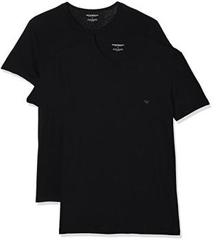 Emporio Armani 2-Pack T-Shirt schwarz (111647-CC722-07320)