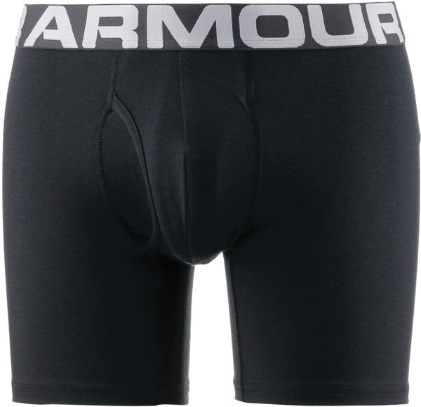 Under Armour Charged Cotton 6in 3-Pack black (1327426-001)