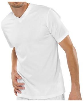 Schiesser American T-Shirt 1/2 Arm 2er-Pack weiß (208151-100)