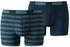 Puma 2-Pack Stripe Boxershorts blue (591015001-162)