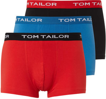 Tom Tailor 3-Pack Boxershorts (70162-0010-U680) blue