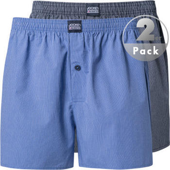 Jockey 2-Pack Boxershorts blue (314300-431)
