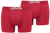 Levi's 2-Pack Solid Basic Boxer (905001001-186) chili pepper