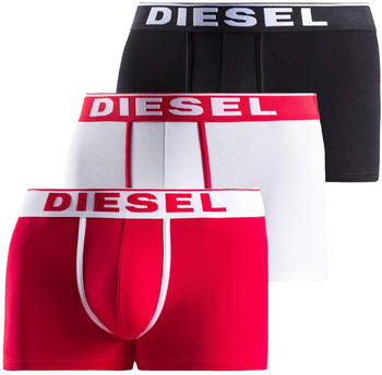 Diesel 3-Pack UMBX Retropants (00ST3V-0JKKC) bright white/chinese red/black
