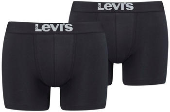 Levi's 2-Pack Solid Basic Boxer (905001001-884) black