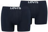 Levi's 2-Pack Solid Basic Boxer (905001001-321) navy