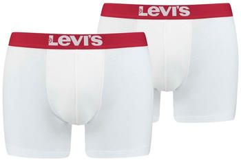 Levi's 2-Pack Solid Basic Boxer (905001001-317) white