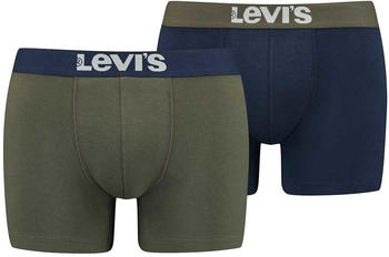Levi's 2-Pack Solid Basic Boxer (905001001-002) green