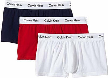 Calvin Klein 3-Pack Low Rise Trunks - Cotton Stretch (U2664G-103)