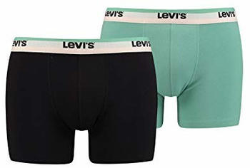 Levi's 2-Pack Logo Boxershorts mint (905005001-001)