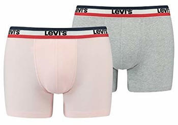 Levi's 2-Pack Logo Boxershorts light pink (905005001-002)