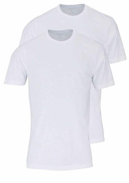 OLYMP 2-Pack Unterzieh-s T-Shirt Modern Fit weiß (070012-00)