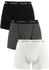 Calvin Klein 3-Pack Shorts - Cotton Stretch black/white (U2662G-IOT)