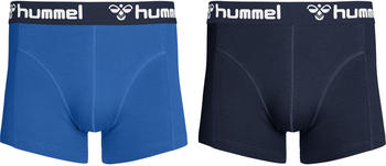Hummel 2-Pack Boxers Mars nebulus blue/total ecslipse (203433-7019)
