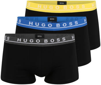 Hugo Boss 3-Pack Stretch-Cotton Trunks with Logo Waistbands (50426021-968) miscellaneous