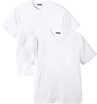 Schiesser 2-Pack American T-Shirts Essentials Rundhals schwarz (208150-000)