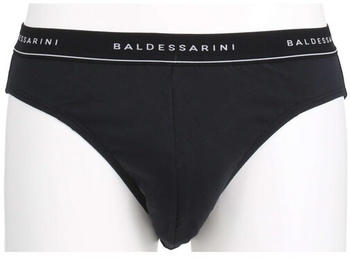 Baldessarini BALDESSARINI Herren Mini-Slip melange 3er Pack (090003/6061-0930) schwarz-dunkel-uni