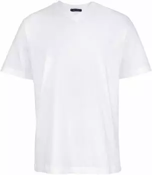 Schiesser 2-Pack American T-Shirts V-Ausschnitt Essentials (008151) weiß