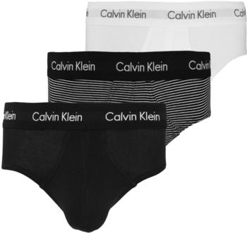 Calvin Klein 3er-Pack Hüft-Slips -Cotton Stretch (U2661G-IOT)