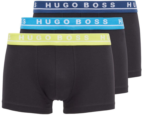 Hugo Boss 3-Pack Boxershorts mit Logo am Bund (50430903-972) gemustert