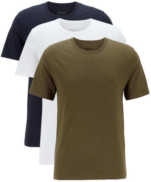 Hugo Boss T-Shirts aus Baumwolle im 3-Pack (50325887) grün