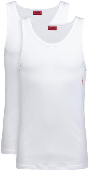 Hugo Unterhemden mit Logo-Detail im 2-Pack (50408126) weiß