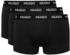 Hugo 3-Pack Boxershorts aus Stretch-Jersey mit Logo am Bund (50435463) schwarz