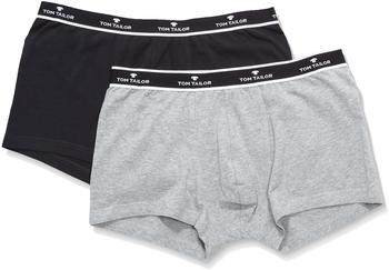Tom Tailor 2-Pack Boxershorts (8788-0010) dark gray melange