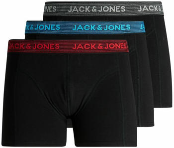 Jack & Jones 3-Pack Jacwaistband Trunks (12127816) black