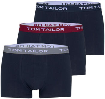 Tom Tailor 3-Pack Boxershorts (70162-6061-638) dark blue multi