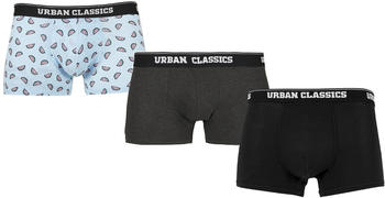 Urban Classics Boxer Shorts 3-pack (TB3979-02837-0039) melon aop+cha+blk