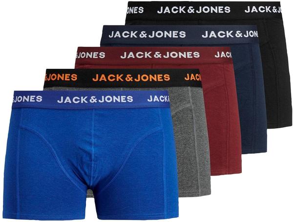 Jack & Jones Jacblack Friday Trunks 5 Pack Ltn (12167028)