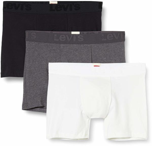 Levi's 3-Pack Premium Boxer Briefs (905045001) black grey combo